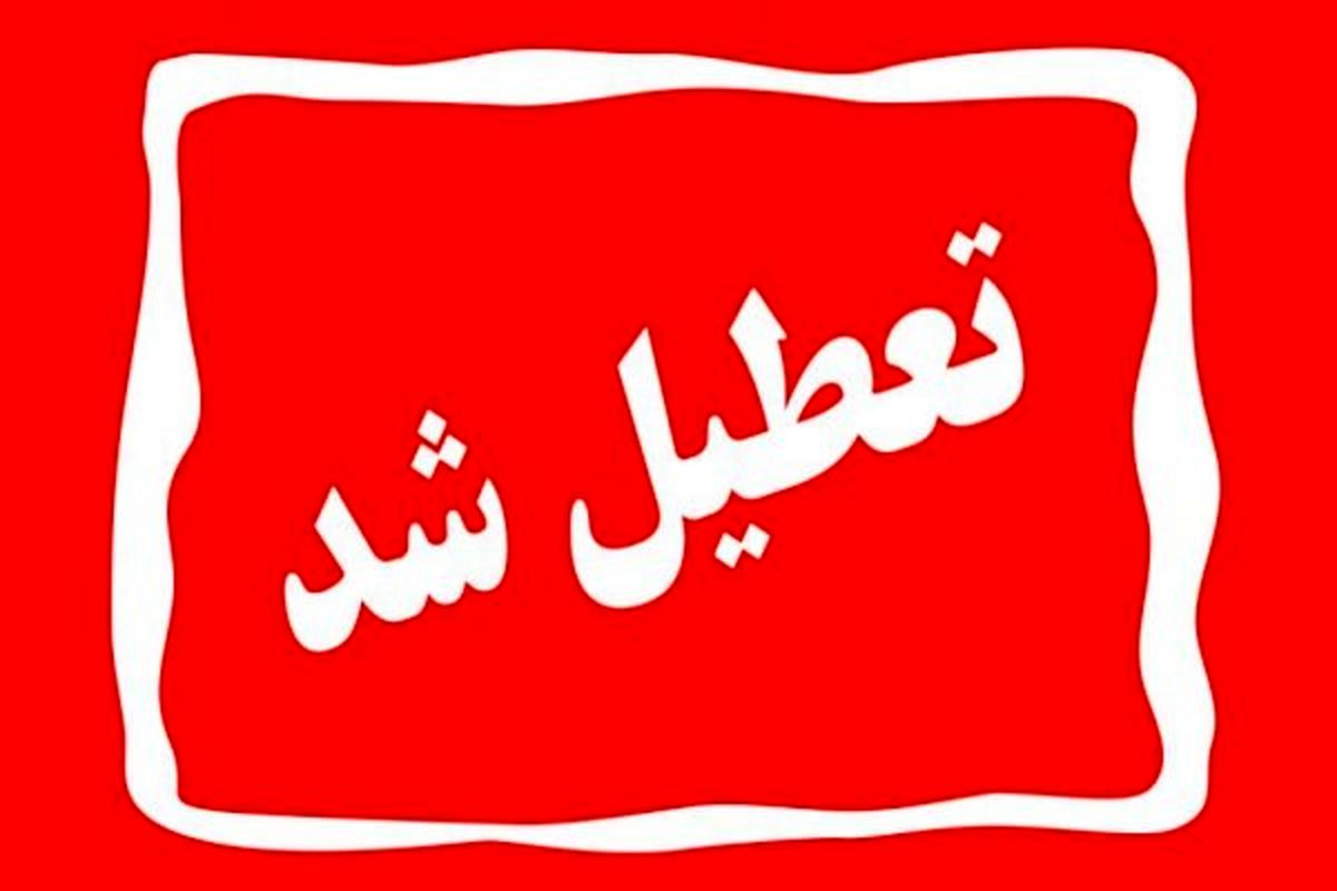  کلیه ادارات سیستان تعطیل شد/ امتحانات مدارس و دانشگاه ها برگزار می‌شود 