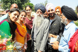 درگذشت مرد ۱۱۴ ساله هندی بر اثر تصادف