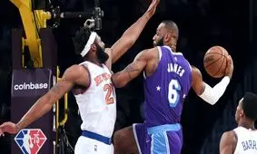 بازگشت قدرتمندانه جیمز با پیروزی لیکرز همراه بود