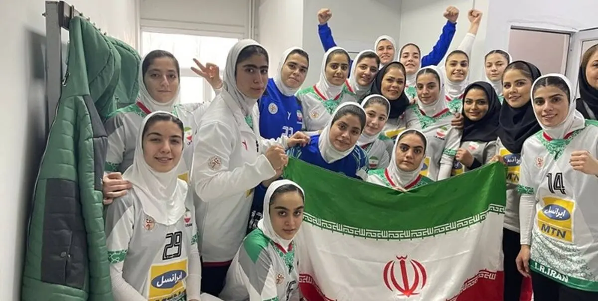 تاریخ‌سازی دختران هندبالیست/ کسب اولین مدال طلای ایران در خاک قزاقستان

