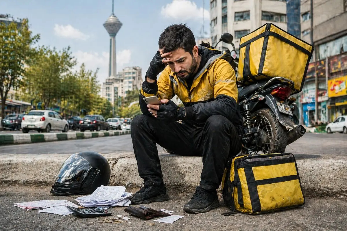 تعدیل نیرویی‌های شرکت ها در ماه‌های اخیر، پیک موتوری شدند/ خبری از بیمه نیست