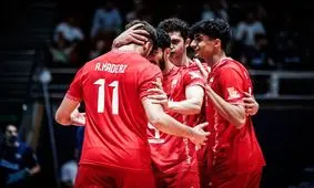 صعود والیبال نوجوانان ایران به نیمه‌نهایی قهرمانی‌ جهان/ رقابت تیم ملی با فرانسه
