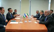 دیدار وزیران امور خارجه ایران و ازبکستان