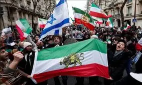 گزارش بی‌بی‌سی از اقدامات جنجالی طرفداران پهلوی در خارج از کشور/ ویدئو

