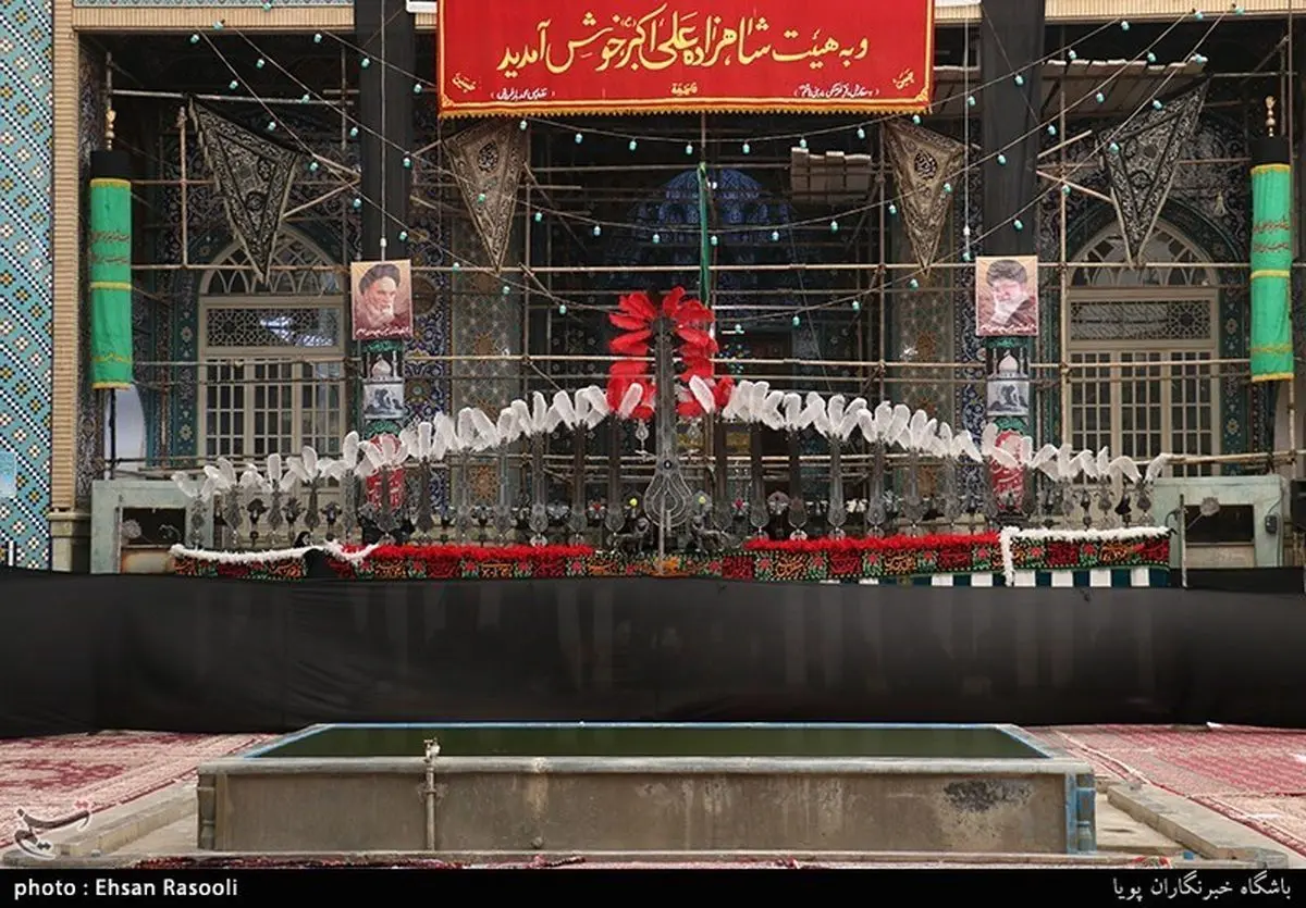 گزارش تصویری از ششمین روز محرم در بازار کاشان