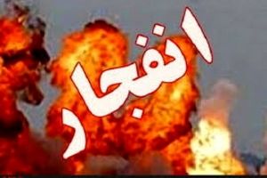 لحظه انفجار مهیب پراید در پمپ گاز