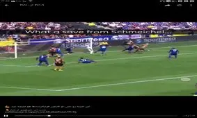 این ضربه را حتی در کارتون فوتبالیست‌ها هم نمیشود دید!