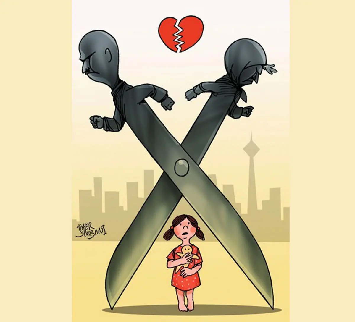 بلایی که طلاق عاطفی بر سر کودکان می‌آورد