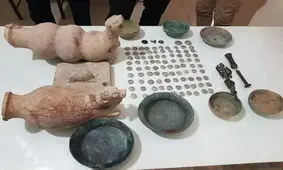 مجسمه گیلگمش در کرمانشاه کشف شد