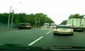 تا حالا تصادف تانک دیده بودید؟!