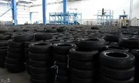 کشف 1500 حلقه لاستیک خودروی سواری احتکار شده در مشهد