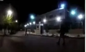 تصاویری از حمله به سفارت ایران در یونان