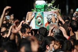 پیکر 2 شهید گمنام در داراب به خاک سپرده می‌شود