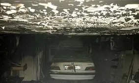 نجات جان دختر نوجوان از میان آتش و دود + تصاویر