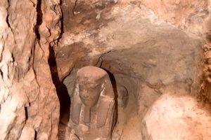 کشف مجسمه جدید ابوالهول در جنوب مصر
