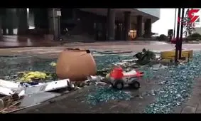 طوفان عجیب و غریب در چین+فیلم