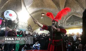 علت انتخاب بازار اراک به عنوان محل اجرای تعزیه چیست؟