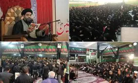 مراسم زیارت حضرت عباس(ع) در بندر دیر برگزار شد