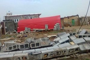 مرگ دو نفر بر اثر طوفان در البرز