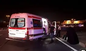 "تغییر مسیر ناگهانی تانکر سوخت‌رسان" علت حادثه خونین آزادراه نطنز -بادرود اعلام شد