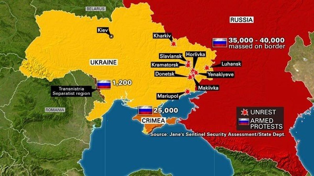 سفر وزیر دفاع انگلیس به دونباس