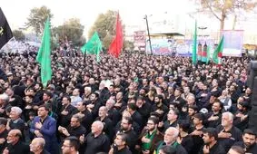 اجتماع عظیم تاسوعای حسینی در ورامین برگزار شد
