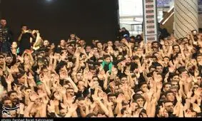 سینه‌زنی تاسوعایی هیئت‌های عزاداری یزد در حظیره