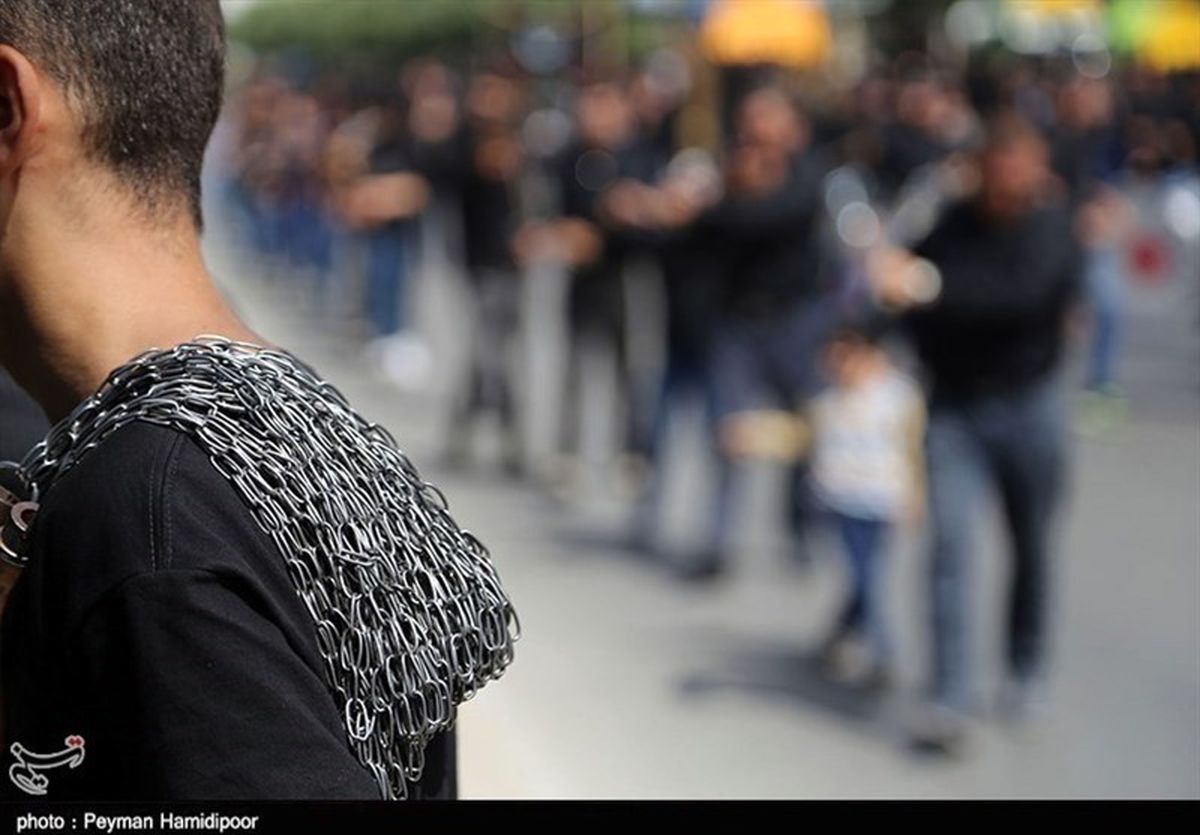 دسته‌های عزاداری مردم بجنورد در روز تاسوعای حسینی به‌روایت تصویر
