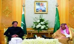 دیدارهای عمران خان با ولیعهد امارات و پادشاه عربستان در نخستین سفر خارجی‌اش