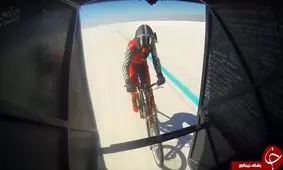 ثبت رکورد جدید سرعت دوچرخه سواری در دنیا توسط یک خانم