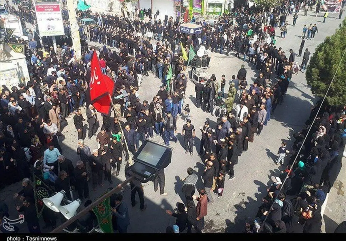 شور و شعور حسینی مردم کهگیلویه و بویراحمد در روز عاشورای حسینی به‌روایت تصویر