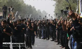 عزاداری مردم آذربایجان غربی در عاشورای حسینی