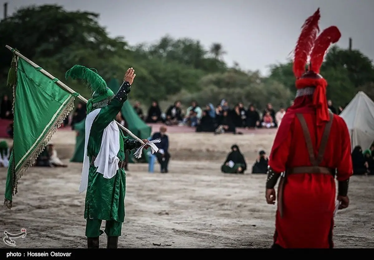 تعزیه عاشورای حسینی در دشتستان+تصاویر