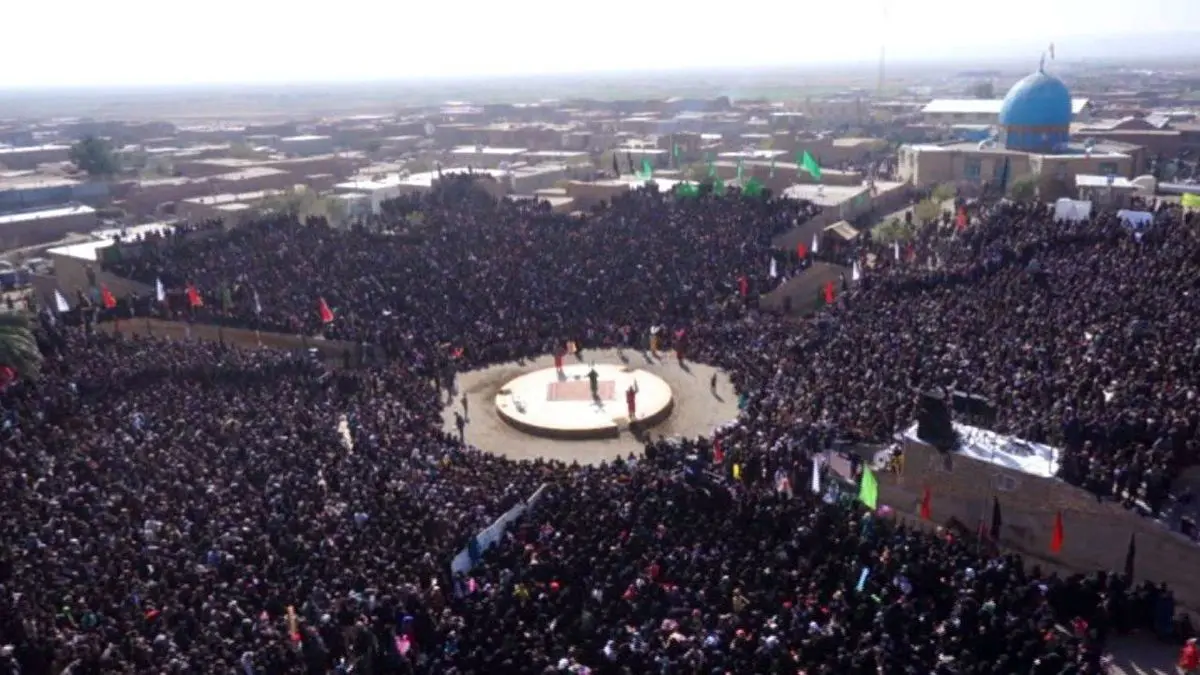 کرنش عَلَم‌ها در «فدیشه»