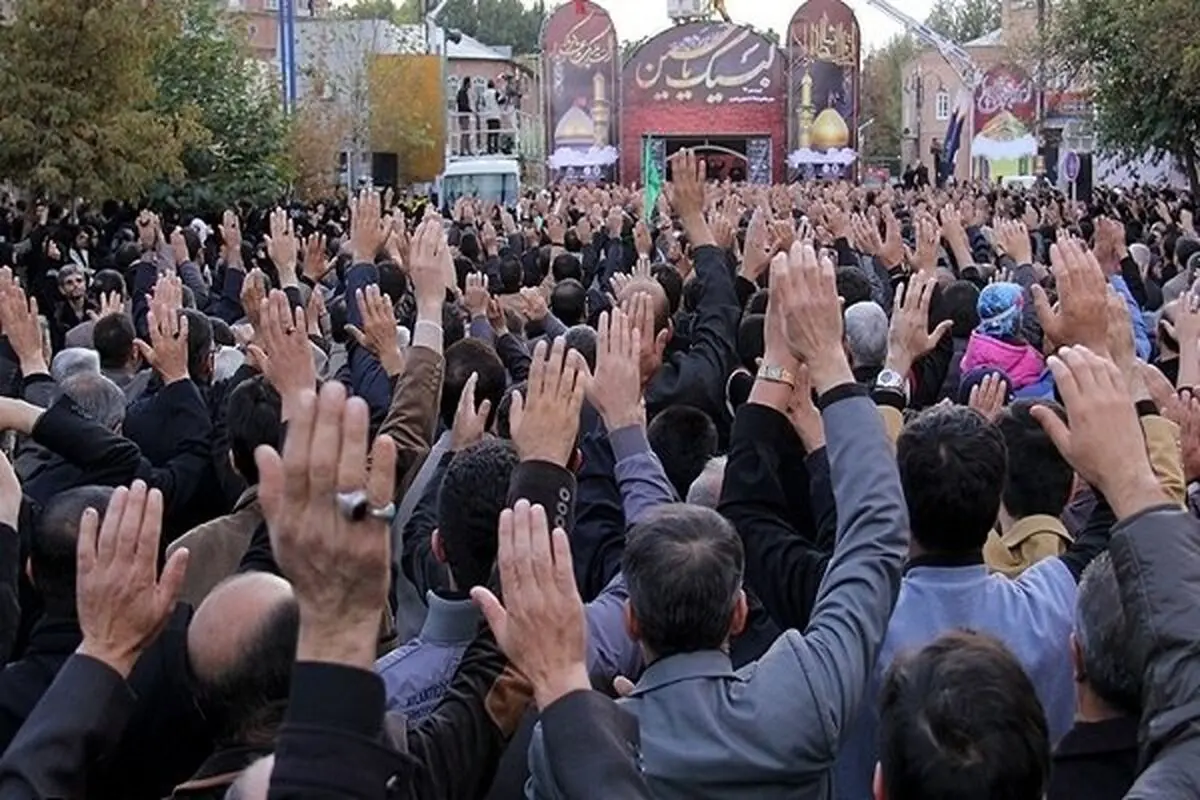 تجمع بزرگ عزاداران عاشورایی در میاندوآب برگزار شد