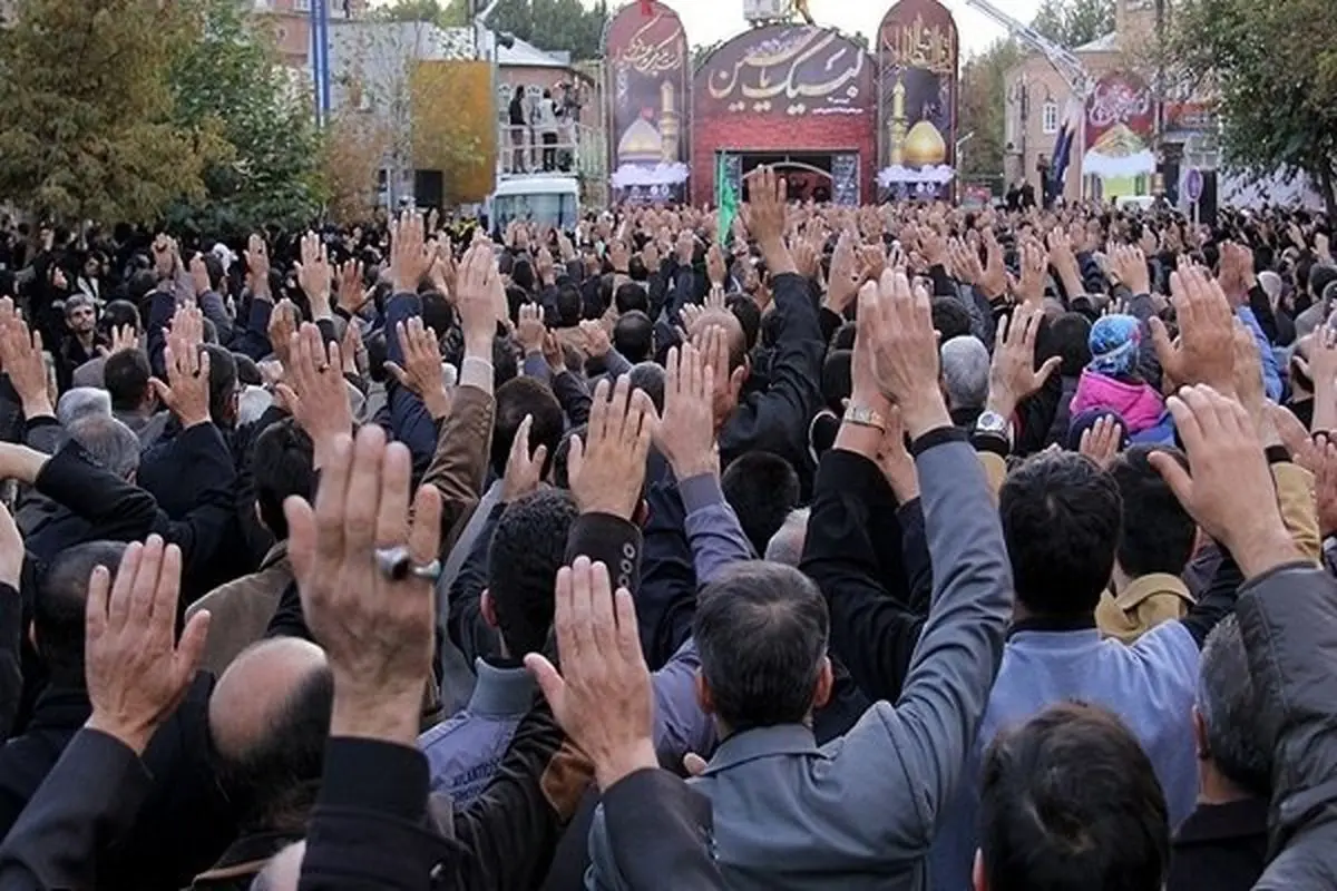 تجمع بزرگ عزاداران عاشورایی در میاندوآب برگزار شد
