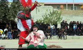 تعزیه شهادت امام حسین(ع) در "روستای بق" دامغان به روایت تصویر