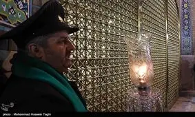 مراسم شام غریبان سیدالشهدا(ع) در حرم منور رضوی آغاز شد