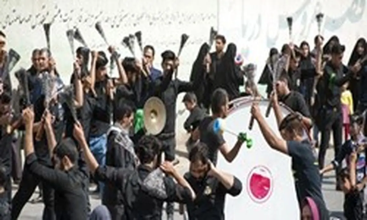 طنین «لبیک یا حسین» در سیستان و بلوچستان/ فیلم و عکس