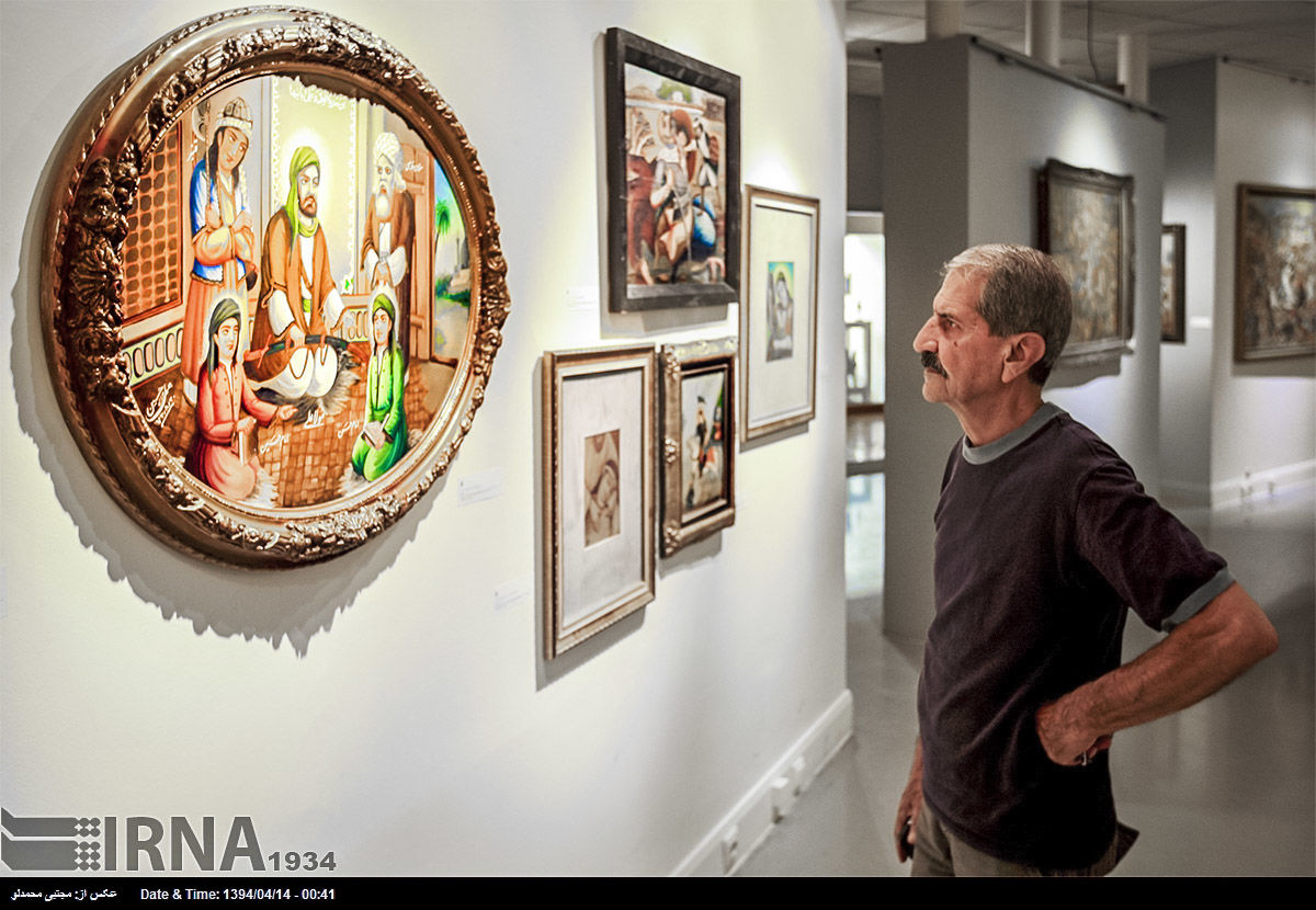 دیوار گالریها رنگ عزا گرفت