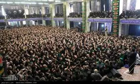 آرزوی سلامتی برای استاد شجریان و نوای مرغ سحر در هیات بعثت یزد