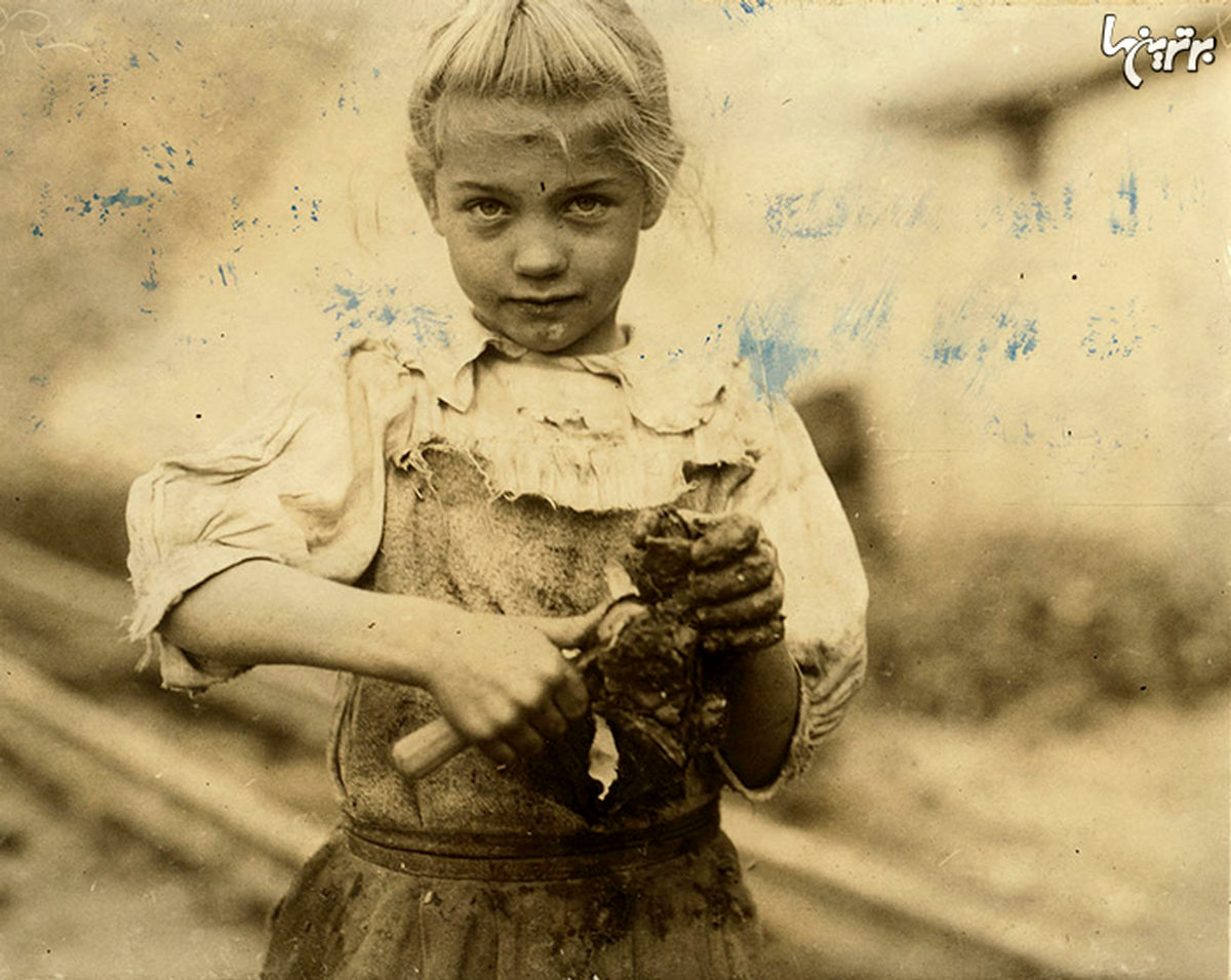 تصاویری ناب از کودکان کار 100 سال پیش