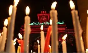 شام غریبان شهدای کربلا در بین‌الحرمین + عکس