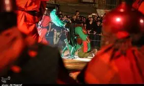 مراسم سنتی خیمه‌ سوزان در اهواز