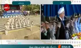 لحظه مطلع شدن روحانی و فرماندهان ارشد از حمله تروریستی اهواز +فیلم