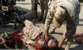 شهادت حاج حسین منجزی جانباز 75 درصد جنگ تحمیلی در حادثه تروریستی اهواز + تصویر