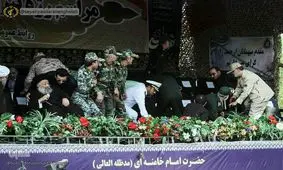 جايگاه رژه امروز در لحظه حمله تروريستي