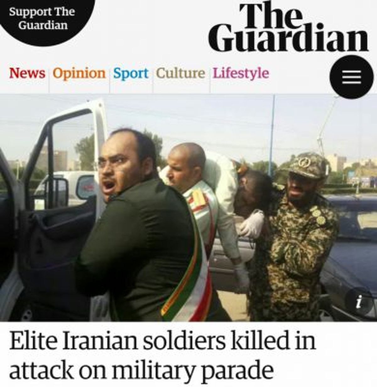 الجزیره: احتمالا عربستان سعودی پشت حادثه تروریستی اهواز است/ سی ان ان سعی دارد حادثه را به اختلاف شیعه و سنی مربوط بداند