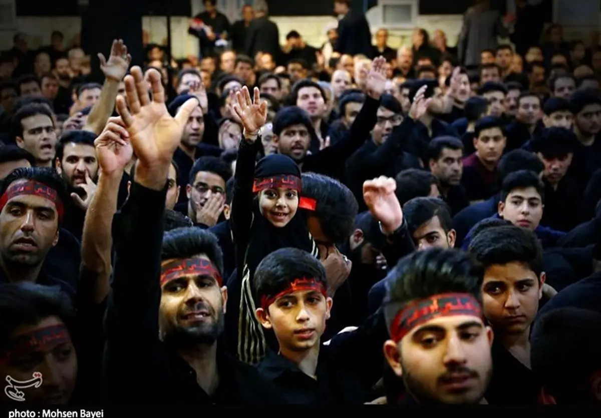 عزاداری هیئت "علی اصغری" آران و بیدگل+تصاویر