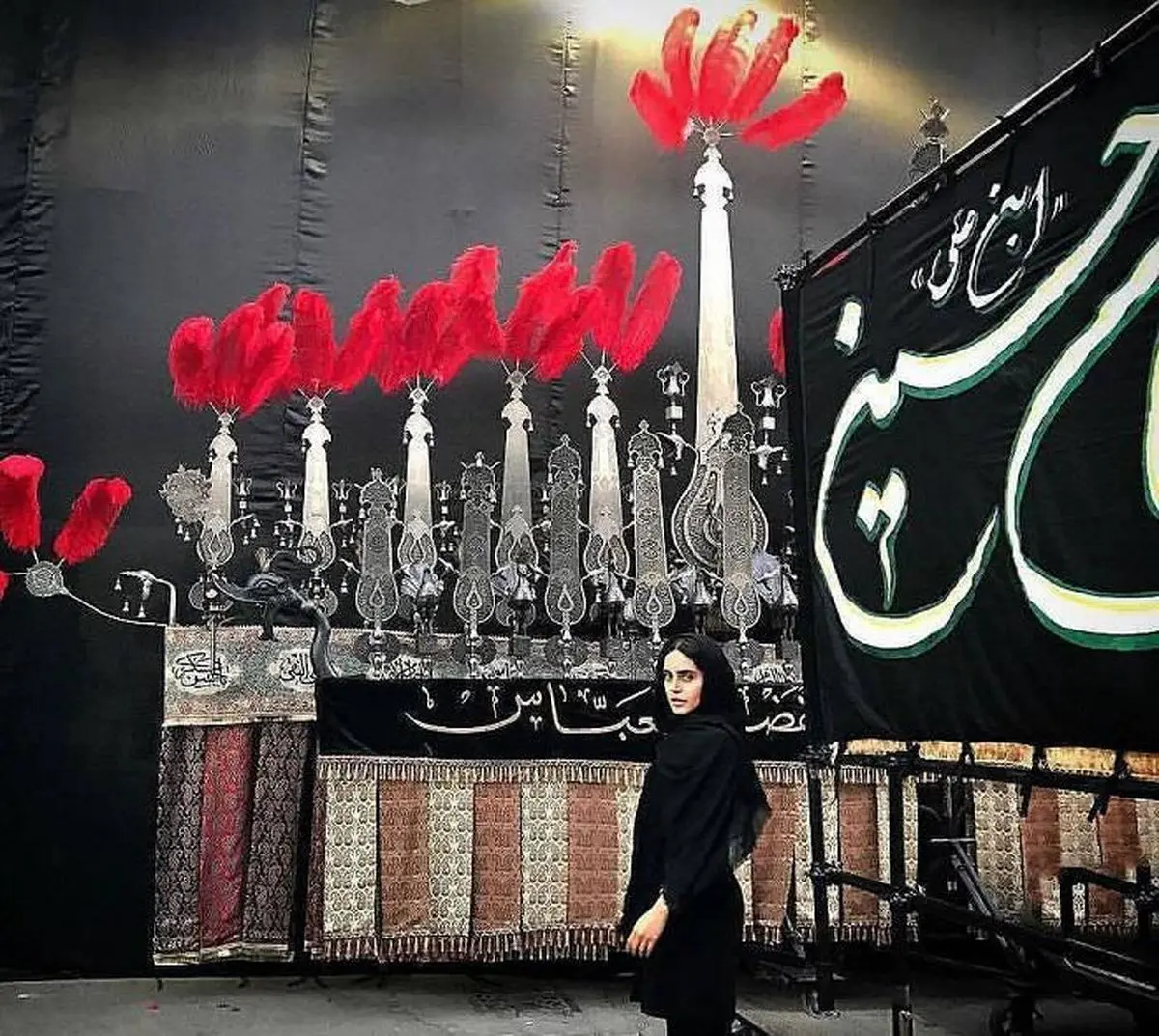حضور پررنگ هنرمندان در مراسم‌های عزاداری / از الناز شاکردوست و نیوشا ضیغمی تا پوریا پورسرخ و یاسر بختیاری / عکس‌ها